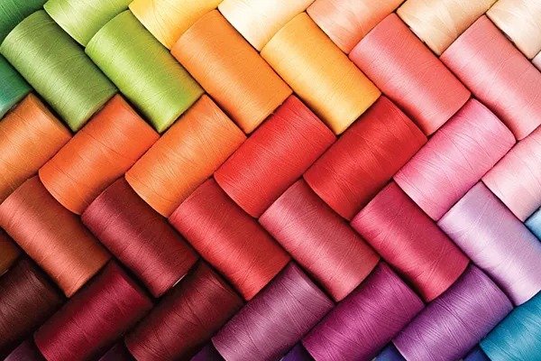 Acid dyes for dyeing thread and yarn spools