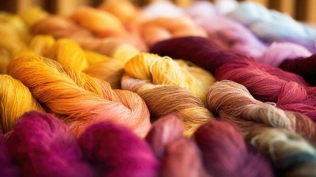 Acid dyes for wool yarn skein dyeing